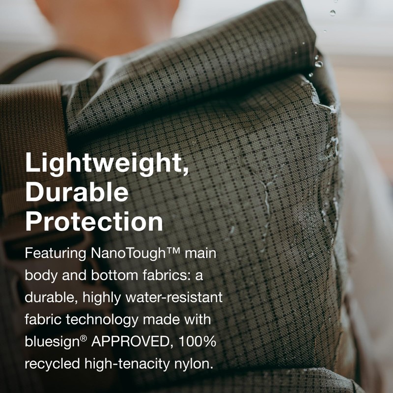 Osprey Transporter Roll Top Commuter Backpack, Pine Leaf