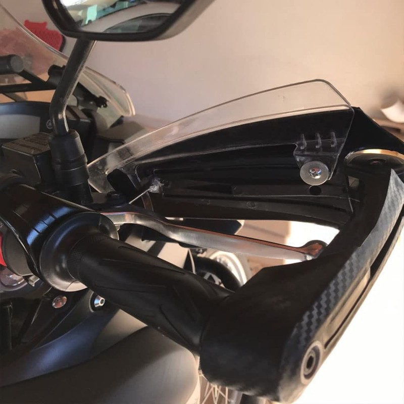 Motorcycle Hand Guard LED Turn Signal Hand Brush Protective Gear