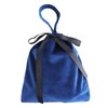 TOPTIE Cozy Velvet Drawstring Bag with Handle, 8.5 x 10