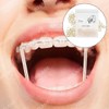 Orthodontic Elastics, 200 PCS Dental Orthodontic Elastic Rubber Bands for