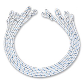 FBS Flag Loops Pack of 6 Flag Guide Rings for Flags, Flag Poles up to 140 mm Diameter