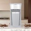 Holstein Housewares Single Serve Coffee Maker, 14oz Personal Coffee Brewer