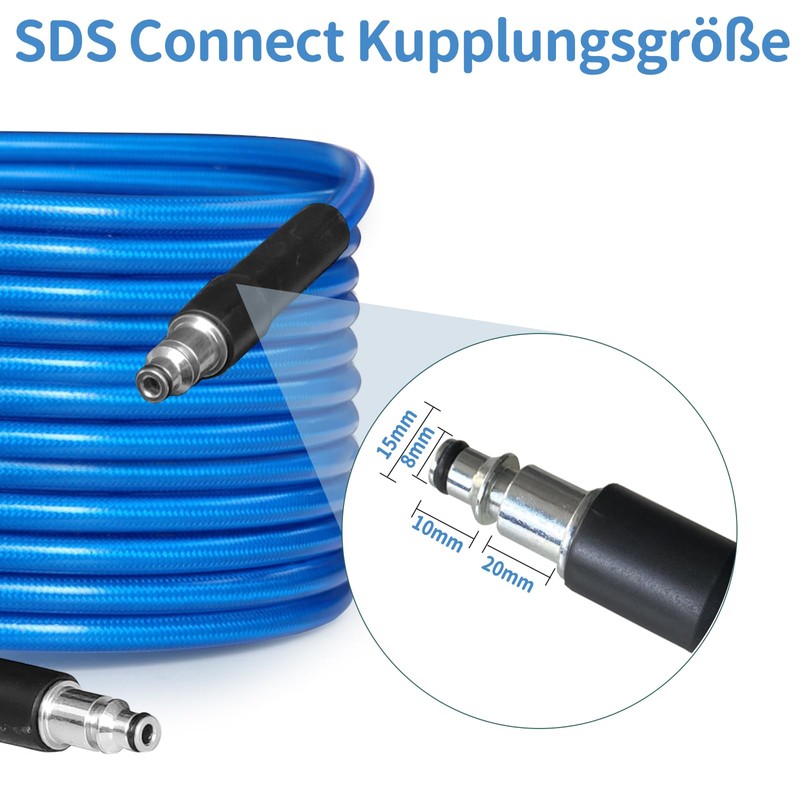 10m Bosch Pressure Washer Replacement Hose