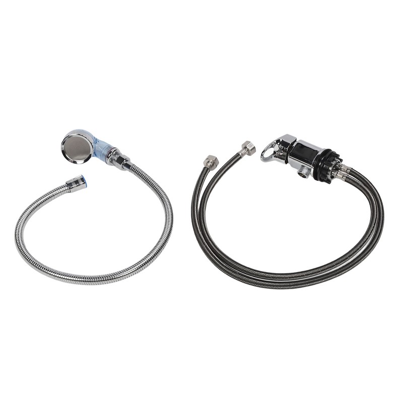 Shampoo Bed Faucet Set Zinc Alloy Hot Cold Mixer Shampoo