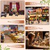 Burbell 400 Pcs Miniature Dollhouse Flooring on 1: 12 Scale