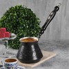 BCS 18 Oz X-Large Copper Turkish Greek Arabic Coffee Pot
