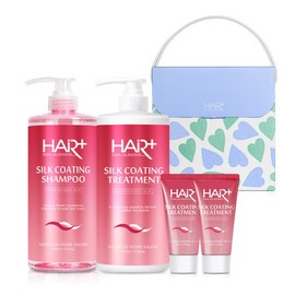 Hair Plus Gift Set Shampoo Treatment Seaweed Clinic BNS / 헤어플러스 선물세트 샴푸 트리트먼트 물미역 클리닉 BNS