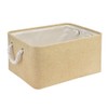 Mangata Foldable Storage Box, Small Thickened Fabric Storage Basket with