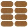 Best Hard Felt Oval 8 Pack , beige