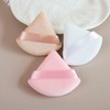 30 Pcs Powder Puff, Triangle Powder Puff, Reusable with Strap