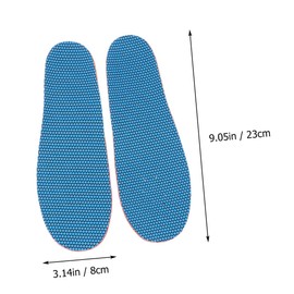 PACKOVE 1Pair Breathable Toe in Correcting Insoles Pressure Relief Cushions for Foot Care Non Slip Shoe Pads for Comfort and Support in Casual Footwear