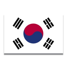 Magnet Me Up South Korean Flag Car Magnet Decal, 4x6 Inches, Heavy Duty Automotive Magnet for Car, Truck SUV