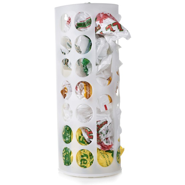 Handy Laundry Grocery Bag Storage Holder, Large Capacity Bag Dispenser,