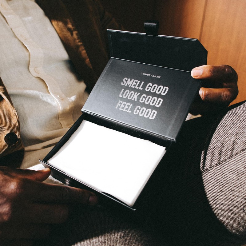 Laundry Sauce - Laundry Dryer Sheets (Australian Sandalwood), Luxury Fragrance,