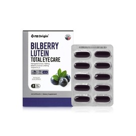 엔젯오리진 빌베리 루테인 토탈 아이케어 30캡슐 NGET Origin Bilberry Lutein Total Eye Care 30 Capsules