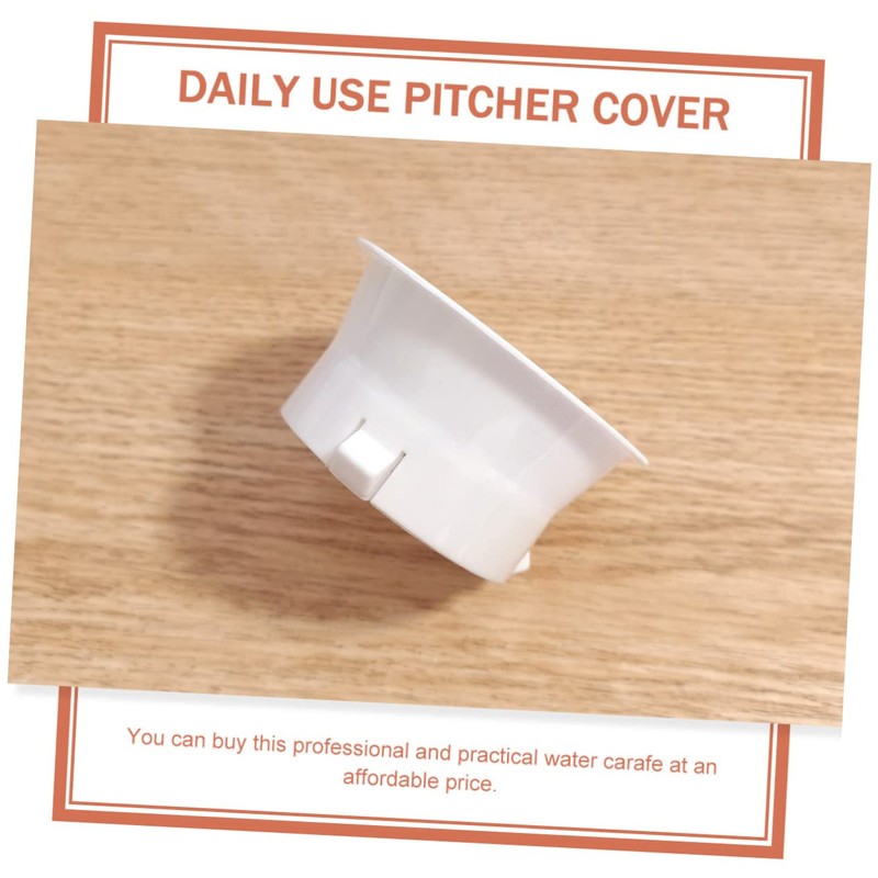 FUNOMOCYA Water Pitcher Lid Pcs Replaceable Pitcher Covers Compact Carafe