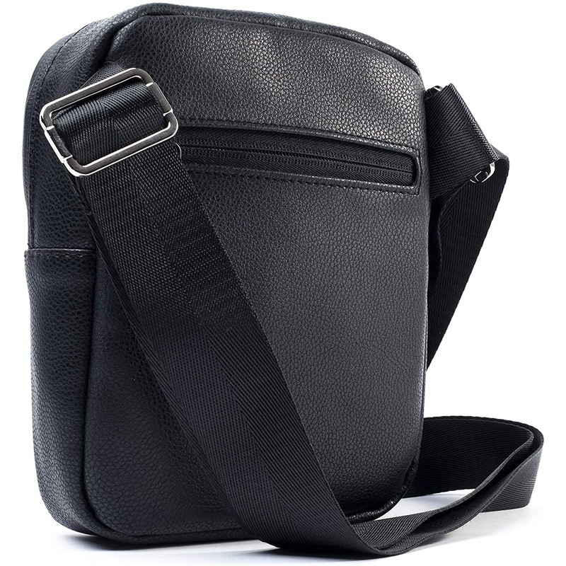 LITT Crossbody Messenger Stash Bag Blocks Oduor | Charcoal Lined