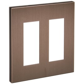 Panasonic WTV6206A1 Square F Plate for 6 Cats Dark Brown