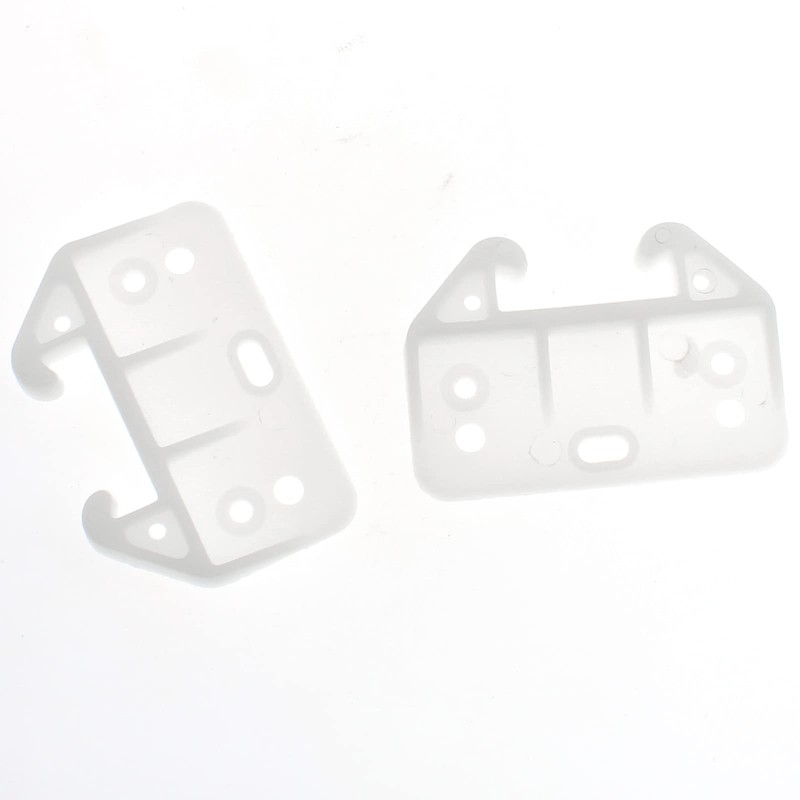FDXGYH 10 Pcs Plastic Drawer Guides Drawer Track Guides Drawer