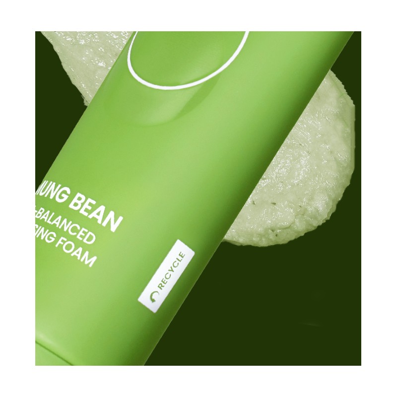 [비건뷰티] 비플레인 녹두 약산성 클렌징폼, 80ml, 1개 [Vegan Beauty] Beplain