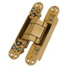Hidden Door Hinges, Invisible Hinges for Hidden Door Silver Flush