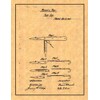 Pocket Knife Patent Print with Border (16" x 20") M13745