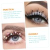 FOMIYES Glitter Butterfly Lash Kit 4 Pairs False Lashes for