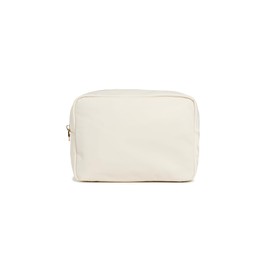 Stoney Clover Lane Women's Large Pouch with Utility Pockets, Light Sand, Off White, One Size