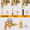BO WELD Argon CO2 Regulator Flow Meter Gas Regulator with