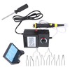 Woodburner Machine Adjustable Temperature Professional Burning Pyrography Set Art SuppliesEU