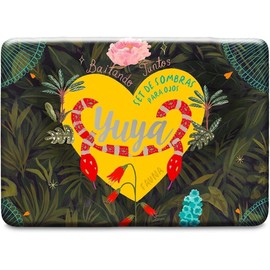 Republic Cosmetics Yuya Set de 12 tonos de sombras para ojos de larga duración y gran pigmentación,ideal para tooda ocasión Fauna, 24g