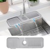 Faucet Mat for Kitchen Sink - Faucet Guard & Draining