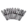12 Pieces 50mm Phillips Screwdriver Bits 1/4 Inch Hexagonal Shank