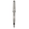 Sailor Fountain Pen, Professional Gear Slim Silver Demonstrator Model, Extra