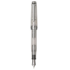 Sailor Fountain Pen, Professional Gear Slim Silver Demonstrator Model, Extra Fine Point 11-1275-100
