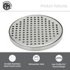 American Metalcraft DT3 Stainless Steel Drip Tray, Round, 5.5"L x
