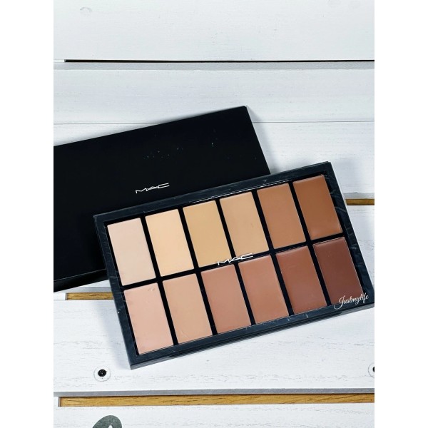 MAC Pro Palette Full Coverage Foundation x 12 Shades, Full