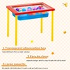 Uiifan 2 Sets Sensory Table Wood Sand Table Water Table