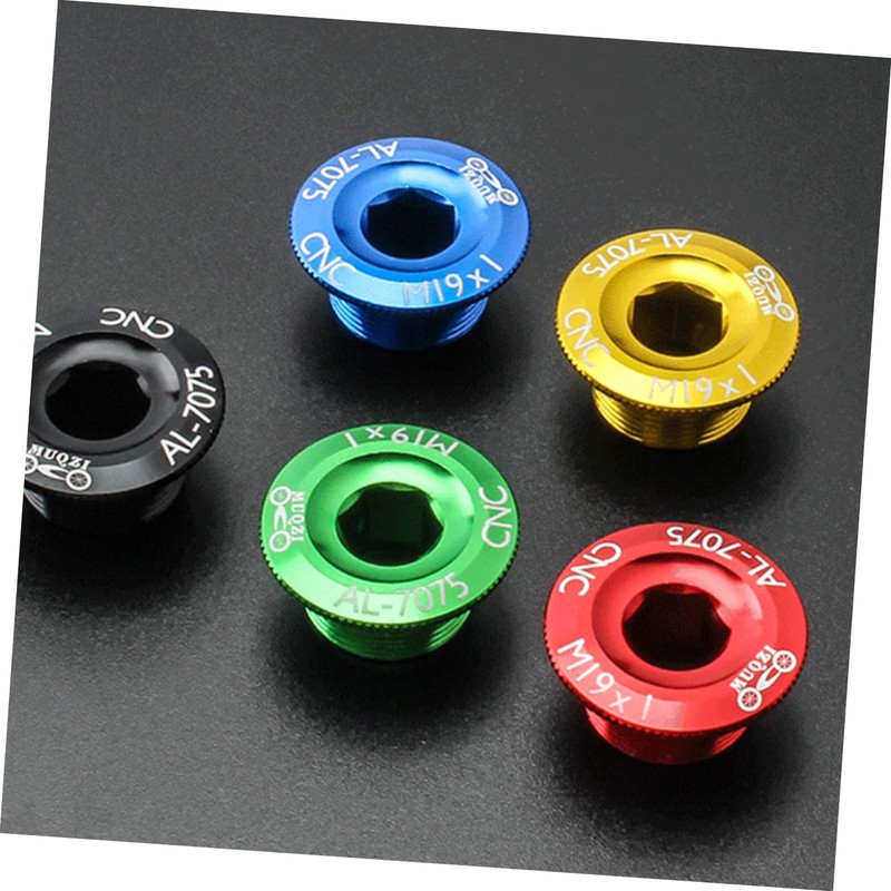 Mipcase 2pcs Practical Bike Crank Bolt Mountain Bike Parts Accessories