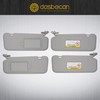 Dasbecan Left Driver & Right Passenger Side Sun Visor Compatible