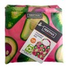 NERTHUS FIH 686 Shopping Bag, 100% Recycled Plastic, Avocados, 43