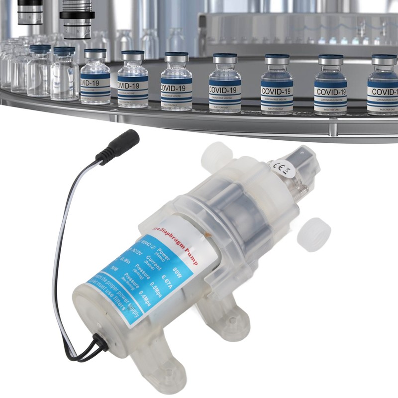 Micro Diaphragm Pump Small Light Portable Low Noise Self Priming