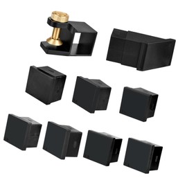 Baoblaze Woodworking Dovetail Saw Guide Kit Dovetail Jig Marker 45 Degrees Angle Guiding Rail Clamps for Home Outdoor Indoor Household