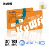 KuWFi Data Only Sim Card for 4G Outdoor Camera, 4G