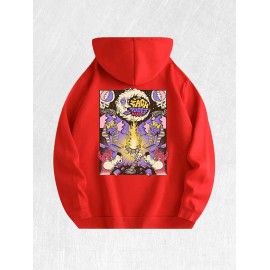 Psychedelic Rock Band Hoodie 100% Cotton US Warehouse 7 ColorsColor: Red, Size: L