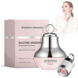 Crema de Masaje Ocular con Vibración, 50g, Antiarrugas y Reafirmante, con Función Hidratante para Ojeras y Líneas de Expresión (1pcs)