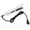 Professional Electric Hair Straightening Curling Iron DualUse Hair Straightener (White