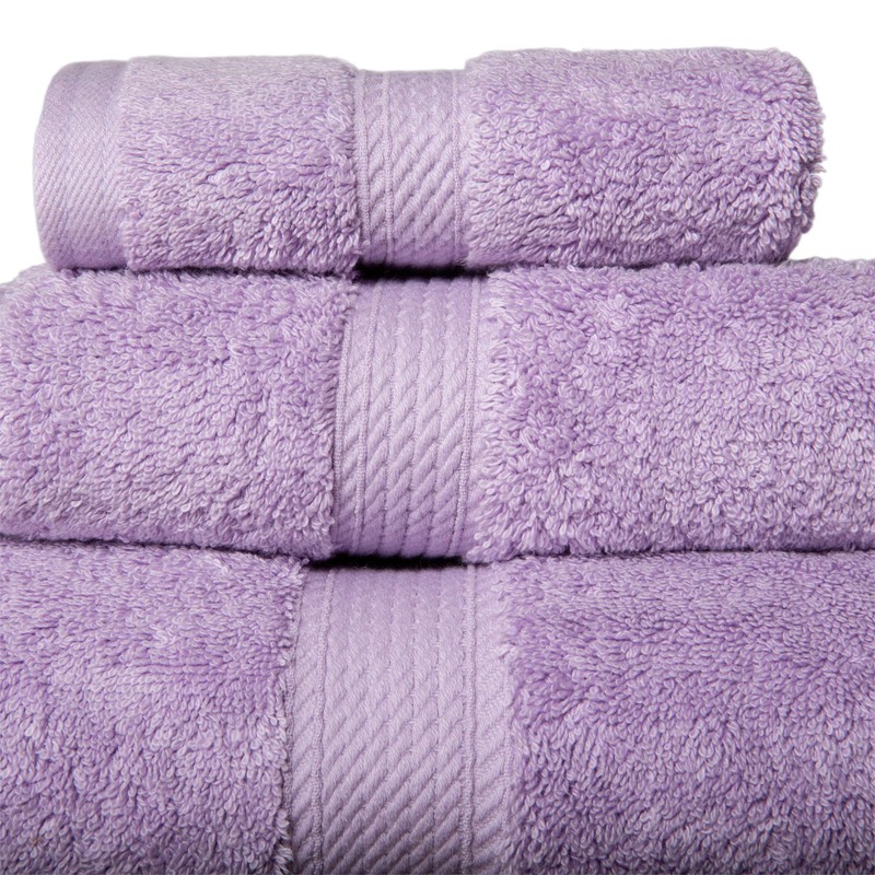 SUPERIOR Solid Egyptian Cotton 3-Piece Towel Set