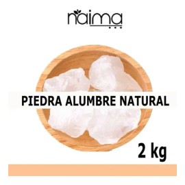 Piedra Alumbre Natural 2 Kg