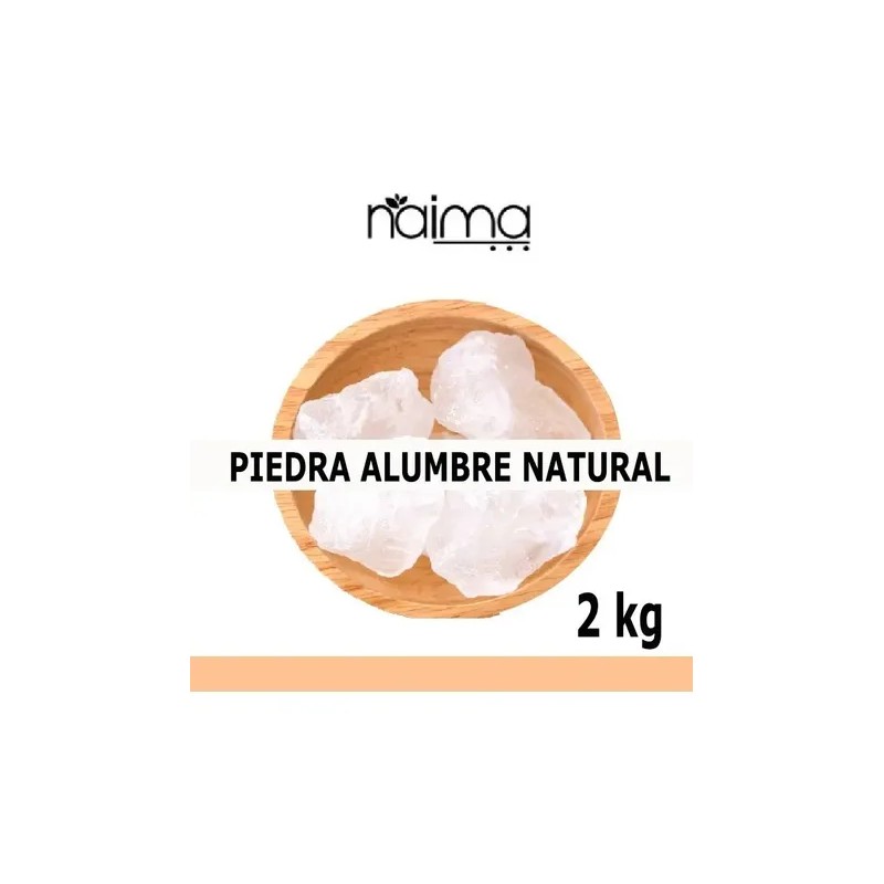 Piedra Alumbre Natural 2 Kg